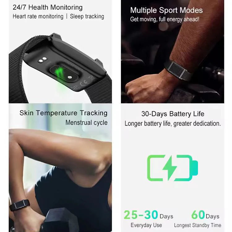 Smart Bracelet Fitness Tracker Band / Effortless Tracking