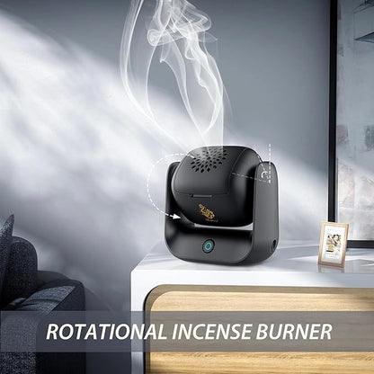 Rotational Electric Incense Burner | Modern Aromatic Convenience